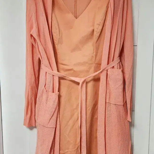 [BUNJANG] Coral Dress/Cardigan Set / 코랄 원피스/가디건
