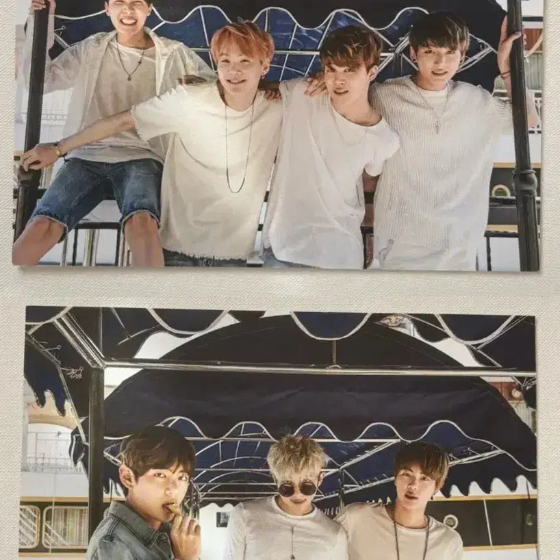 [BUNJANG] BTS Japan 15 Summer Package Limited Edition Double-Sided Postcard RM Jin Suga J-Hope V Jimin Jungkook / 방탄 일본 15 썸머패키지 한정 엽서 포카 희귀 알엠진슈가제이홉뷔지민정국