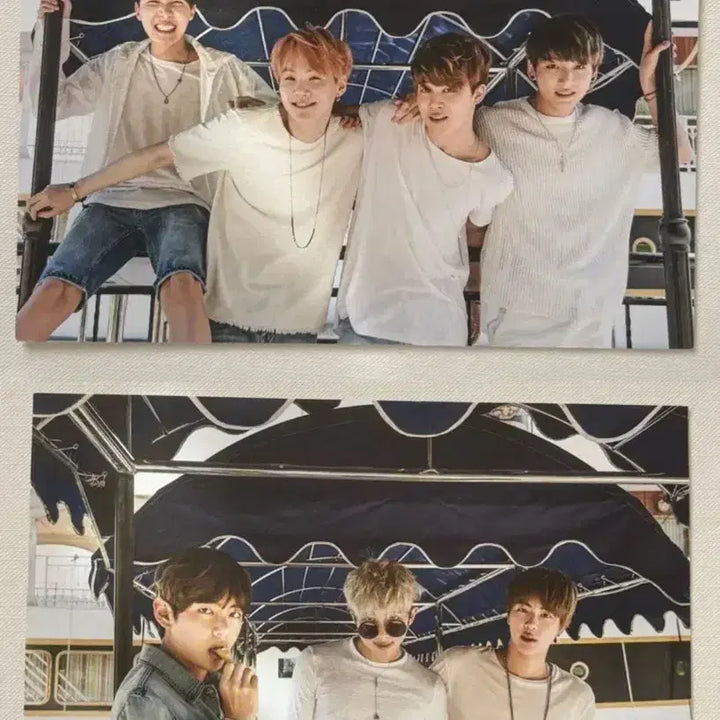 [BUNJANG] BTS Japan 15 Summer Package Limited Edition Double-Sided Postcard RM Jin Suga J-Hope V Jimin Jungkook / 방탄 일본 15 썸머패키지 한정 엽서 포카 희귀 알엠진슈가제이홉뷔지민정국