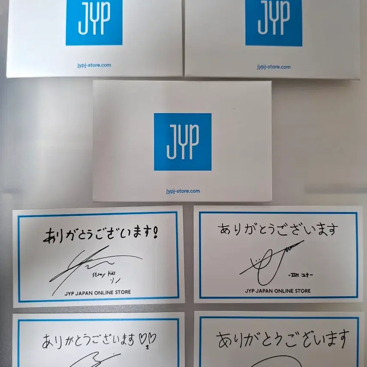 [BUNJANG] ITZY Yuna Signed Message Card JYP Japan Online Store POB / 있지 유나 메세지 카드 jyp japan 온라인 스토어 특전 양도