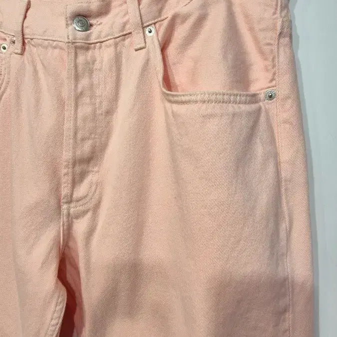 [BUNJANG] Sandro Pink Denim Pants / 산드로 핑크 데님 팬츠 35