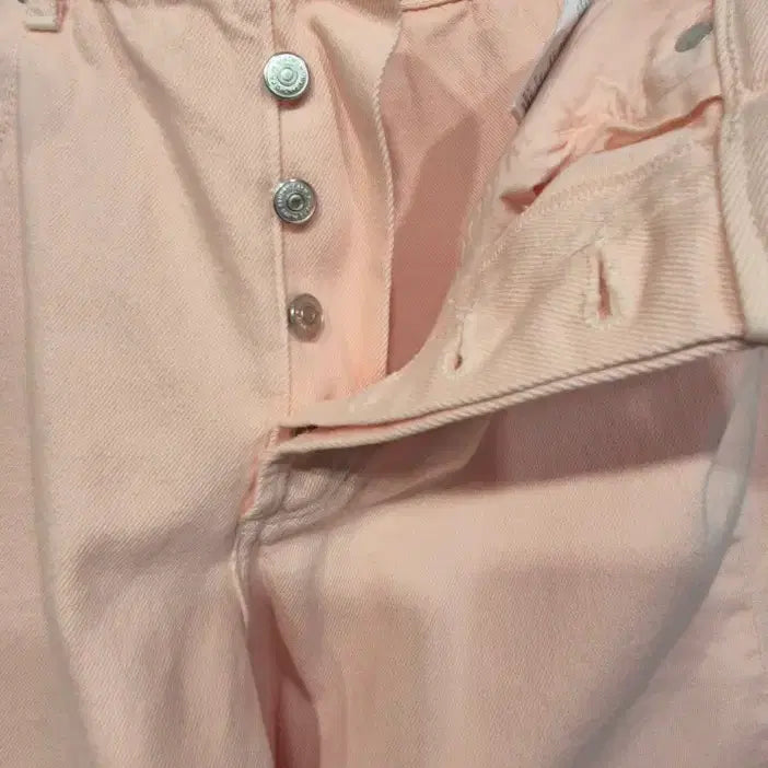 [BUNJANG] Sandro Pink Denim Pants / 산드로 핑크 데님 팬츠 35