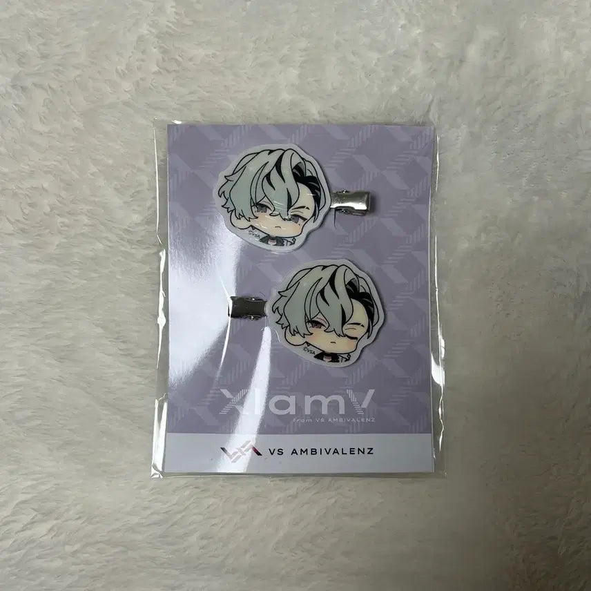 [BUNJANG] Vivaren Leon Hair Clip (Sealed) / 미개봉) 비바렌 레온 헤어클립 앞머리클립 머리핀 xlamv