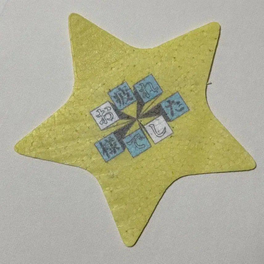 [BUNJANG] BTS Jungkook Japan Fanmeeting Muster Autograph Star Confetti / 방탄 정국 일본 팬미팅 머스터 싸인 별 친필 콘서트 컨페티 희귀