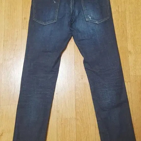 [BUNJANG] Dsquared2 Distressed Wash Stretch Denim Jeans (Waist 33-34) / (정품/새옷수준) 디스퀘어드2 데미지 워싱 스판 청바지, 허리33~34인