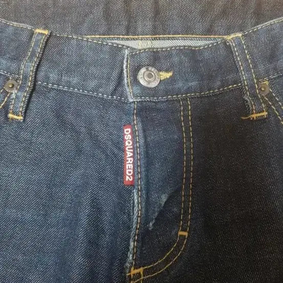 [BUNJANG] Dsquared2 Distressed Wash Stretch Denim Jeans (Waist 33-34) / (정품/새옷수준) 디스퀘어드2 데미지 워싱 스판 청바지, 허리33~34인