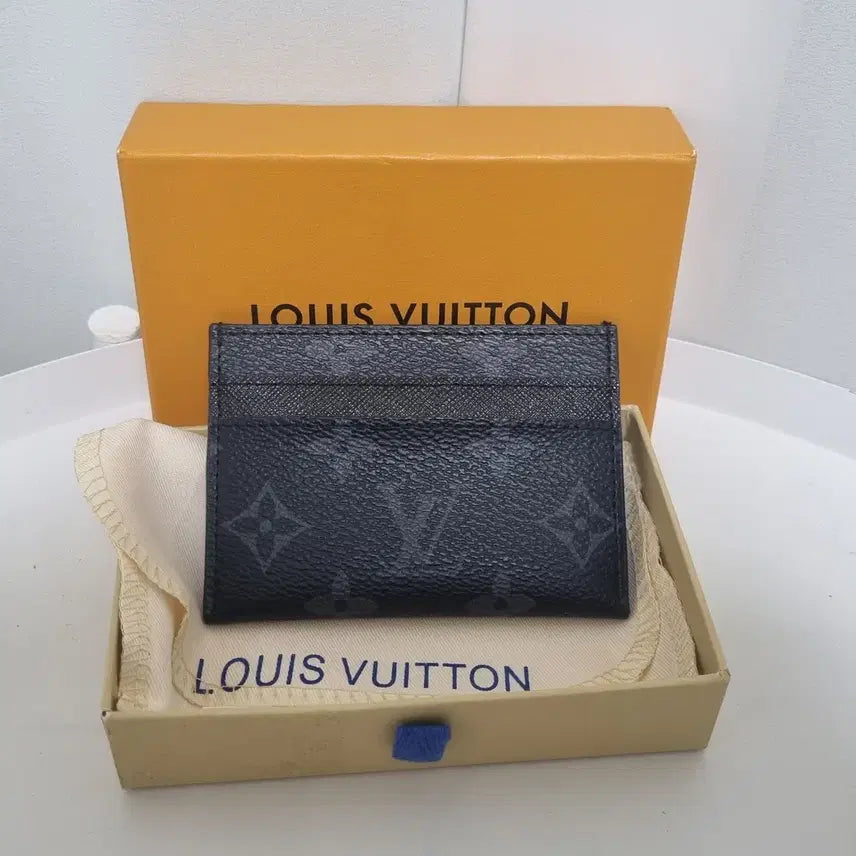 [BUNJANG] Louis Vuitton Double Card Holder Monogram Eclipse M62170 / 루이비통 더블 카드홀더 모노그램 이클립스