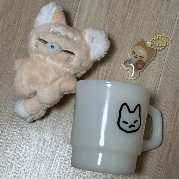 [BUNJANG] Stray Kids I.N Mini Boksuni Doll Bundle Set / 스트레이키즈 스키즈 아이엔 인형 미니폭시니 밀크컵 일괄양도