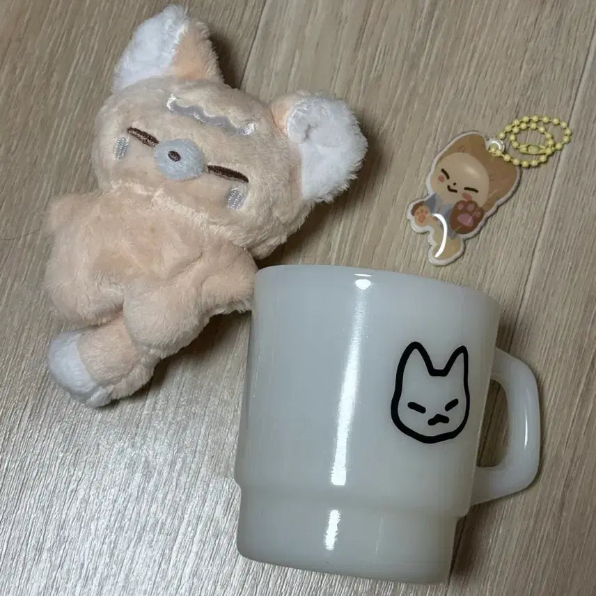 [BUNJANG] Stray Kids I.N Mini Boksuni Doll Bundle Set / 스트레이키즈 스키즈 아이엔 인형 미니폭시니 밀크컵 일괄양도