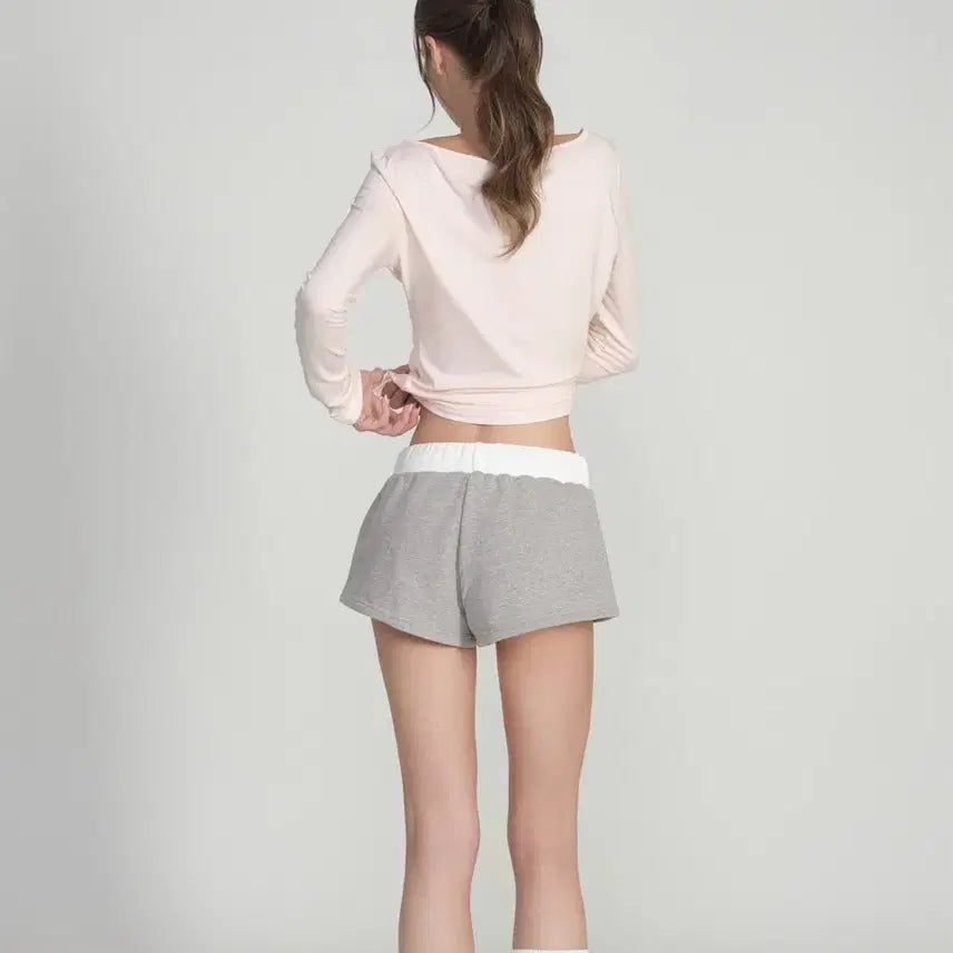 [BUNJANG] Kleesier 09 Numbering Shorts Gray/Pink / 새상품) 클리시어 09 넘버링 쇼츠 gray/pink kleesier