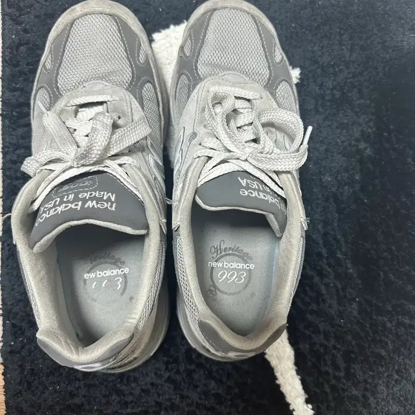 [BUNJANG] New Balance 993 Grey USA Sneakers 275 / 뉴발란스 993 그레이 운동화 USA 275
