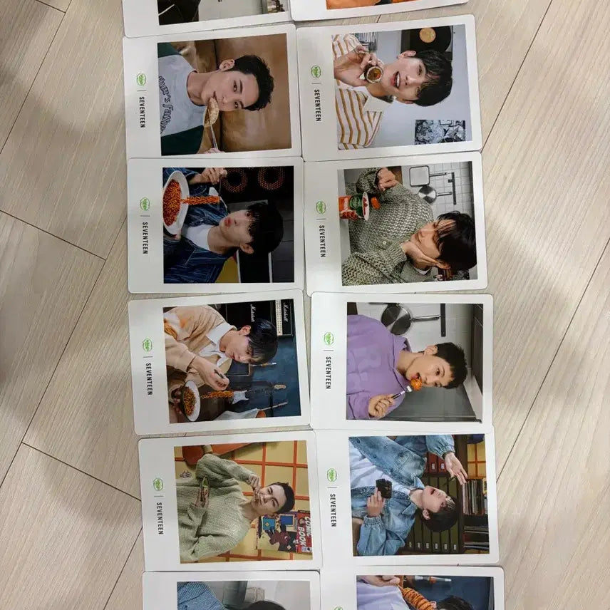 [BUNJANG] SEVENTEEN Bibigo Collaboration Postcard Set / 세븐틴 비비고 콜라보 엽서 세트