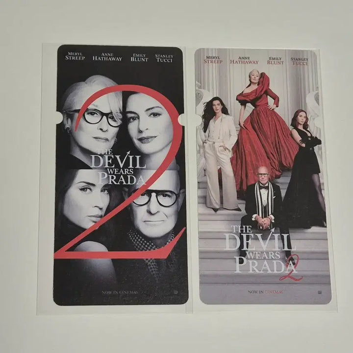 [BUNJANG] The Devil Wears Prada 2 Special Ticket Set / 악마는 프라다를 입는다 악프다 2 스페셜티켓 2종 판매