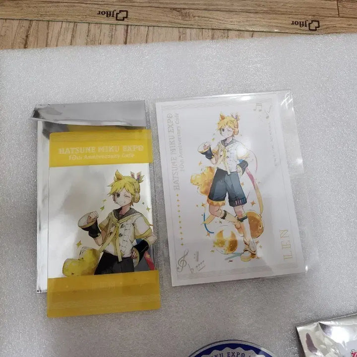 [BUNJANG] Hatsune Miku Expo 10th Anniversary Animate Collab Cafe Len Bundle Set / 하츠네 미쿠 엑스포 10주년 애니메이트 콜라보 카페 렌 일괄