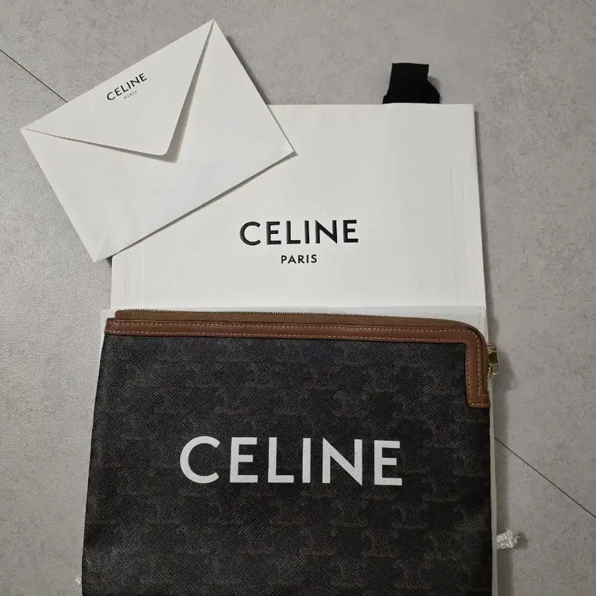 [BUNJANG] Celine Triomphe Clutch Bag / [판메]셀린느 트리옹프 클러치백