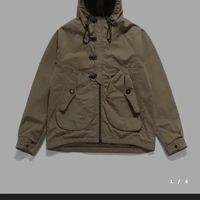 [BUNJANG] Eastlog Deck Hoodie Parka Sand Beige / [L]이스트로그 덱 후디 파카 샌드 베이지