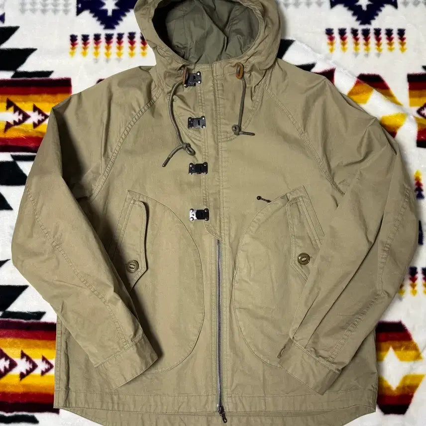 [BUNJANG] Eastlog Deck Hoodie Parka Sand Beige / [L]이스트로그 덱 후디 파카 샌드 베이지