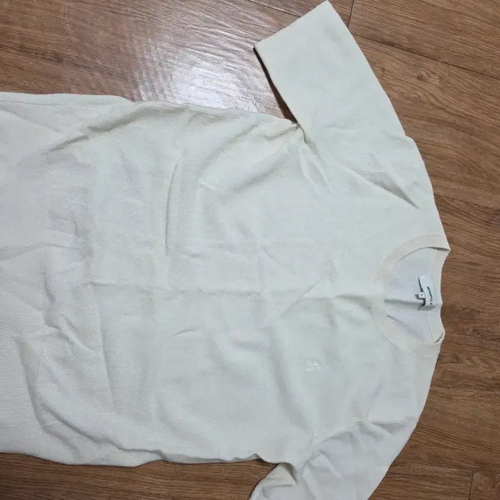 [BUNJANG] Beanpole Ivory Short-Sleeved Knit / 빈폴 아이보리 반팔 니트 팝니다