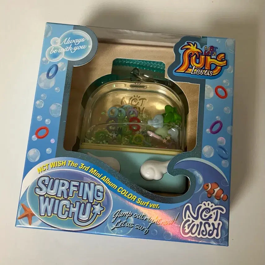 [BUNJANG] NCT WISH Surf Album Keyring Water Game Machine / 엔시티 위시 서프 앨범 키링 양도 판매 워터게임기