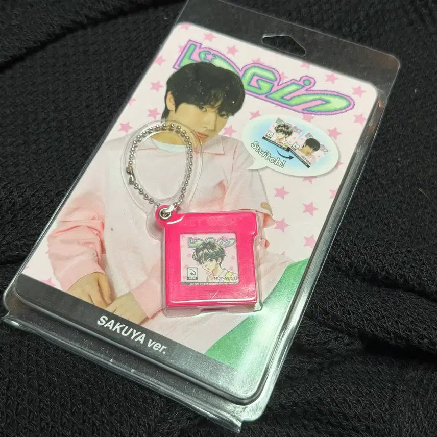 [BUNJANG] NCT WISH Sakuya Login Gamepack Keyring (Sealed) / 미개봉) 엔시티위시 사쿠야 로그인 게임팩 키링
