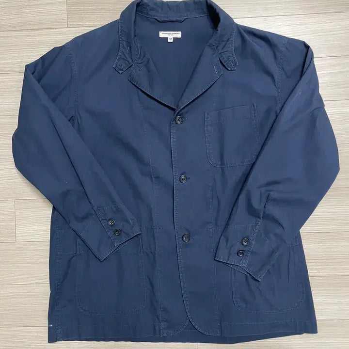 [BUNJANG] Engineered Garments Andover Jacket Navy Cotton M / 앤지니어드 가먼츠 로이터 자켓 M사이즈