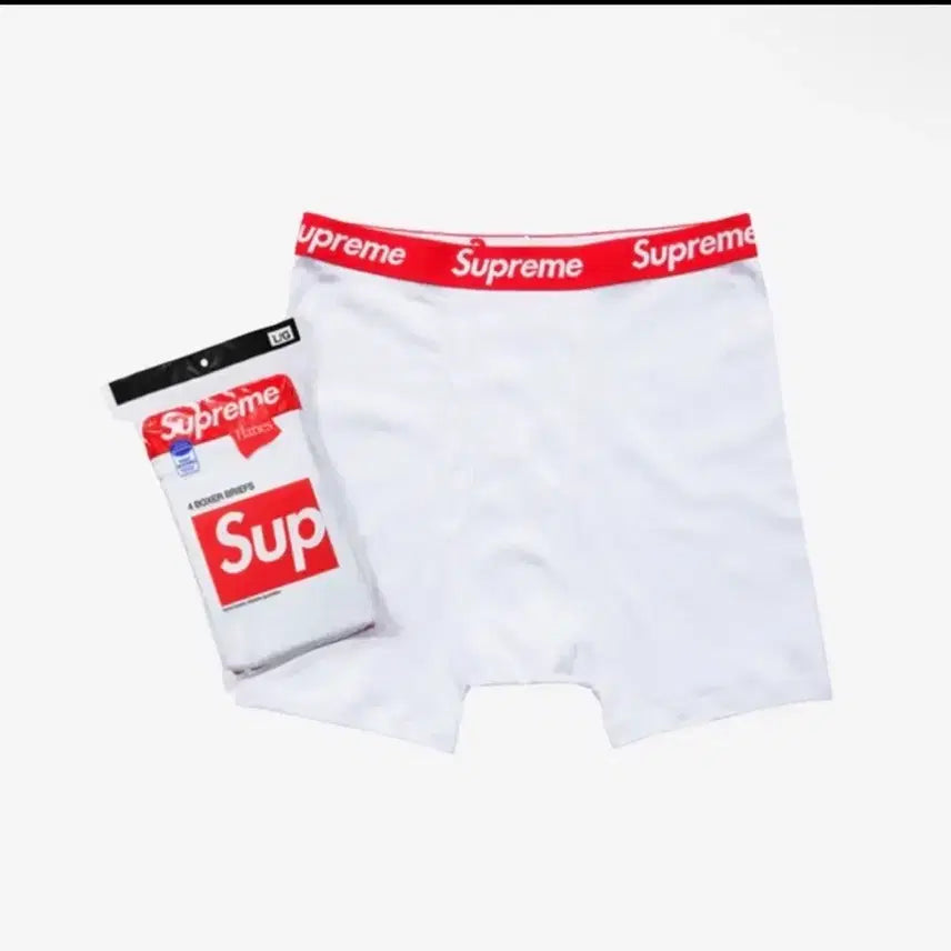 [BUNJANG] Supreme Haynes White Briefs (Set of 3) / 슈프림 헤인즈 흰색 팬티