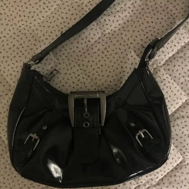 [BUNJANG] Buckle Shoulder Bag / 버클 숄더백