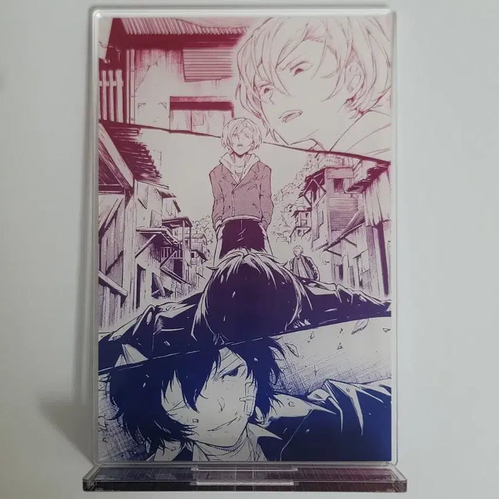 [BUNJANG] Bungo Stray Dogs Dazai &amp; Chuuya Original Art Acrylic Stand / 문호 스트레이독스 쌍흑 원화 애니메이트 아크릴 스탠드