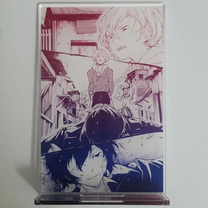 [BUNJANG] Bungo Stray Dogs Dazai &amp; Chuuya Original Art Acrylic Stand / 문호 스트레이독스 쌍흑 원화 애니메이트 아크릴 스탠드