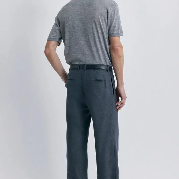 [BUNJANG] Pottery 26SS Merino Wool Short Sleeve Knit - Grey / 26SS 포터리 메리노울 반팔 니트 그레이 3