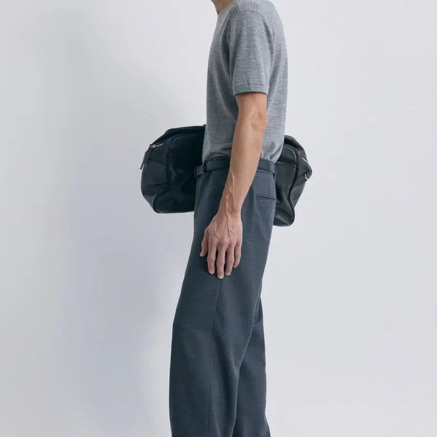 [BUNJANG] Pottery 26SS Merino Wool Short Sleeve Knit - Grey / 26SS 포터리 메리노울 반팔 니트 그레이 3