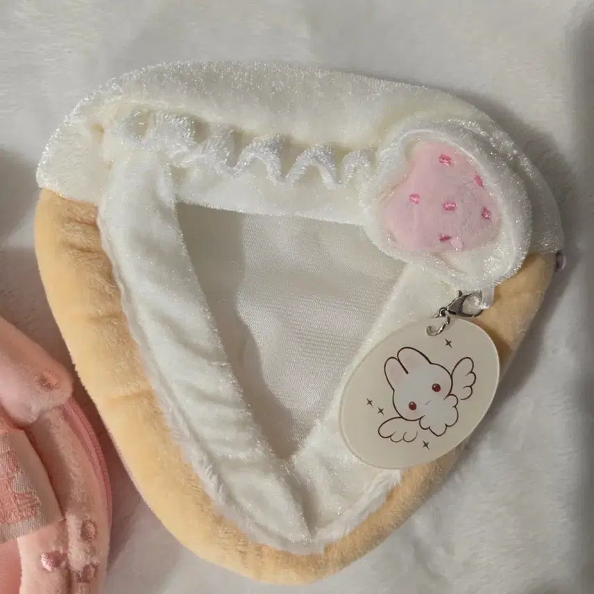 [BUNJANG] 10cm Plush Pouch Bag Strawberry Cake / 10cm 솜인형 감성 파우치 가방 딸기 케이크