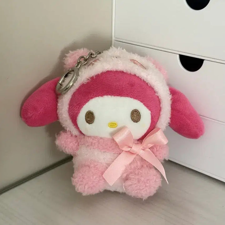 [BUNJANG] My Melody Pink Panda Keyring / 마이멜로디 핑크판다 키링