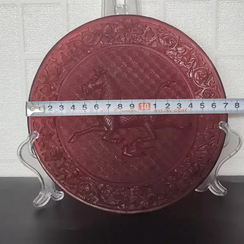[BUNJANG] Pumpkin Red Horse Vase Chinese Ceramic / 호박 적토마 환    중국도자기