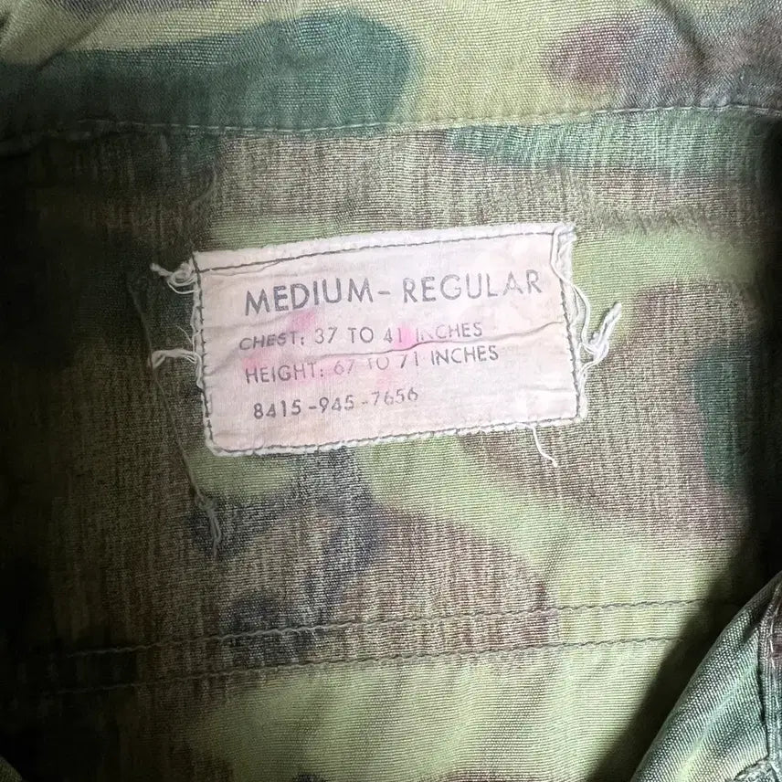 [BUNJANG] Original US Military ERDL Poplin Jungle Fatigue M-R / 오리지널 미군 erdl 정글퍼티그 포플린 m-r 팝니다
