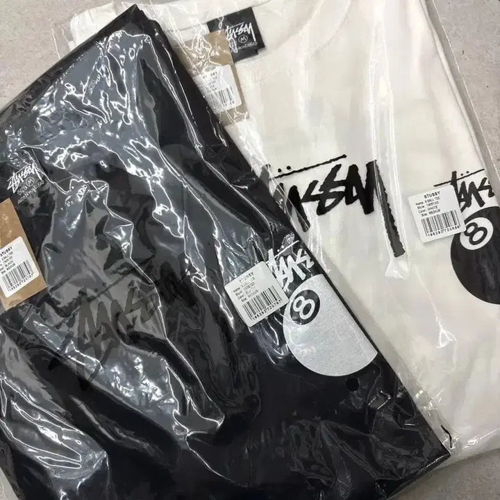 [BUNJANG] Stussy 8-Ball Short Sleeve T-Shirt - Black/White / 정품/무료배송)스 투 시 8볼 반팔 , 블랙 화이트