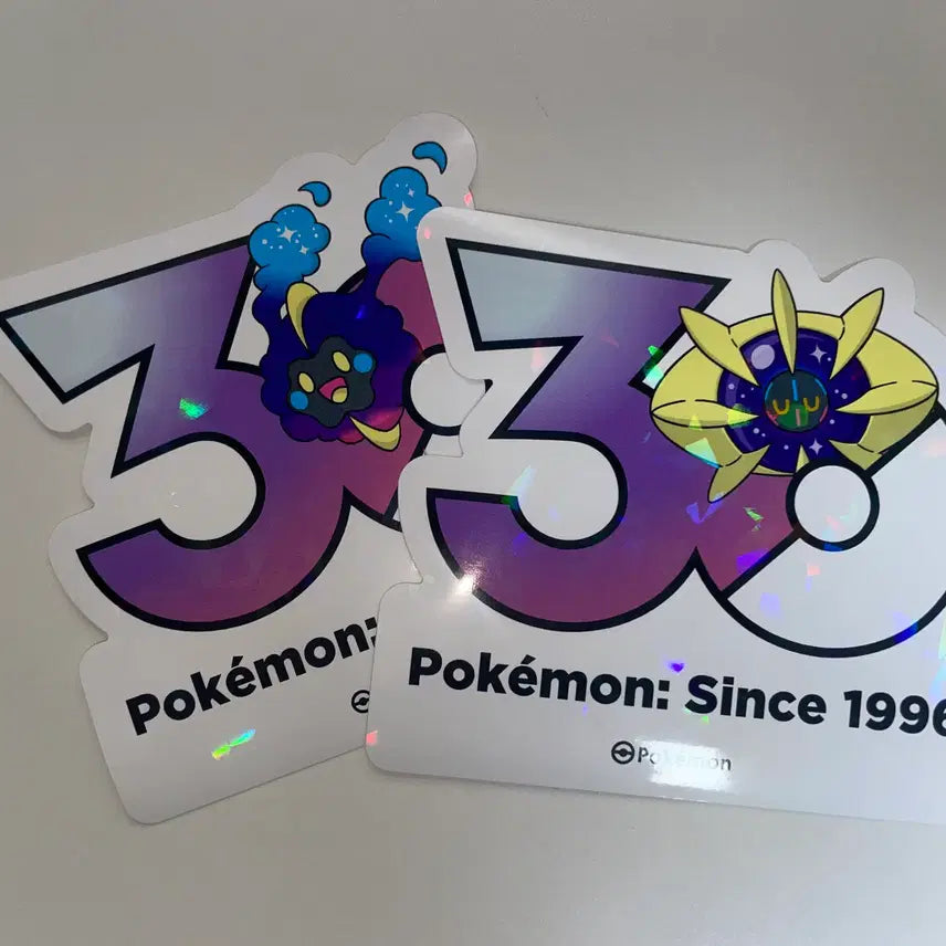 [BUNJANG] Pokemon 30th Anniversary Sticker Set / 포켓몬 30주년 스티커 팝니다