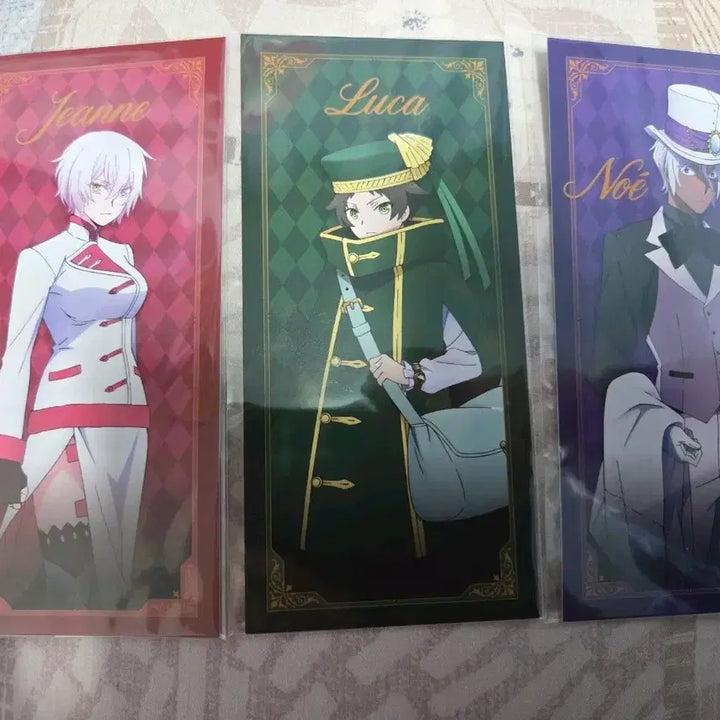 [BUNJANG] The Case Study of Vanitas Collaboration Cafe Bookmark Set / 바니타스의 수기 콜라보 카페