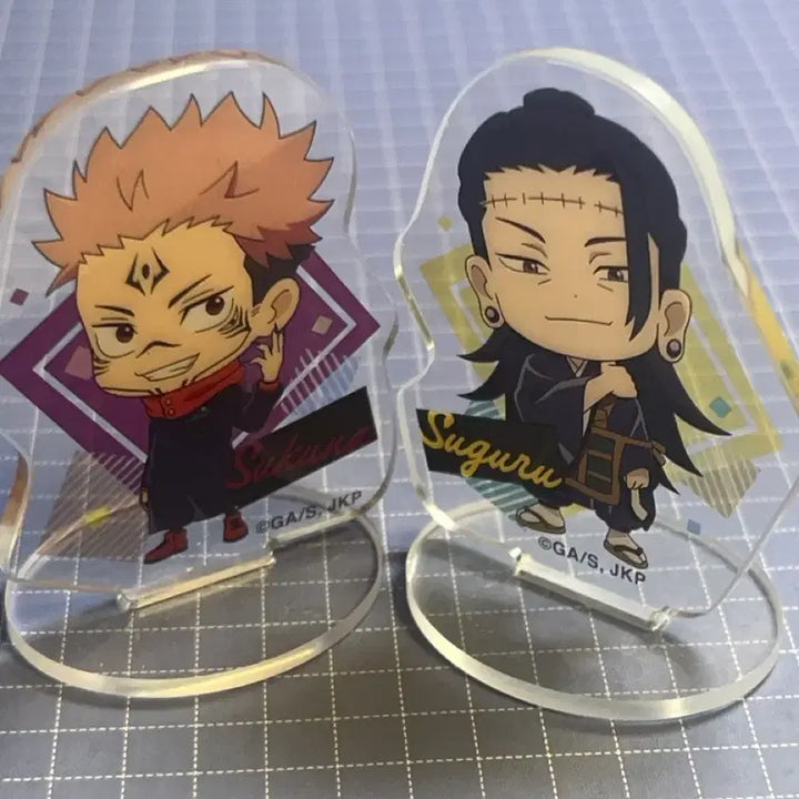 [BUNJANG] Jujutsu Kaisen Sukuna Kenjaku Mini SD Acrylic Stand Set / 주술회전 스쿠나 켄자쿠 미니sd아크릴 스탠드