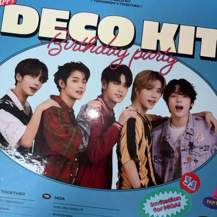 [BUNJANG] TXT 2023 Decokit Full Set (Photocards Included) / 투바투 2023 데코키트 풀구성(포카포함)