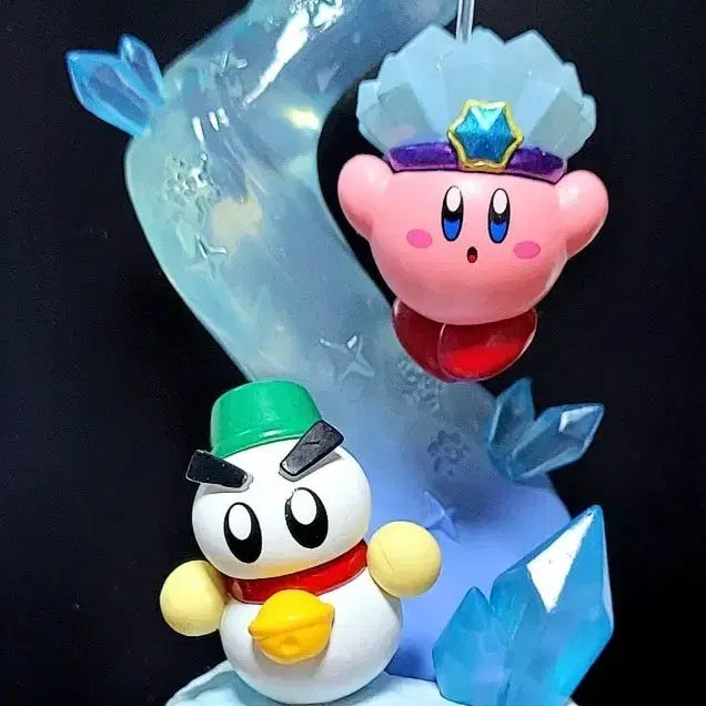 [BUNJANG] Re-Ment Kirby Ice Kirby &amp; Chili Figure (New) / Re_Ment 별의 커비 아이스 커비&amp;칠리 피규어(새상품)