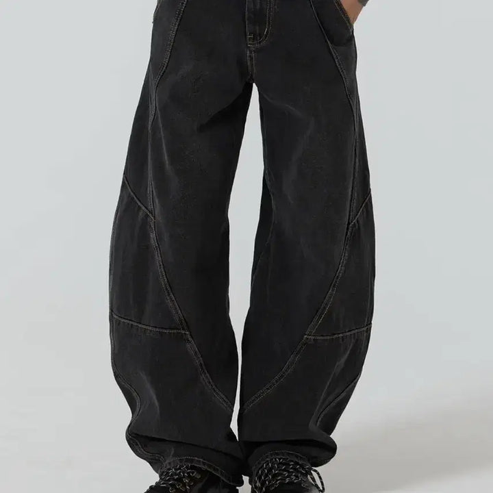 [BUNJANG] JOOANGHOMME Twist Denim Pants (Washed Grey) / 주앙옴므 트위스트 데님팬츠 (워시드 그레이)