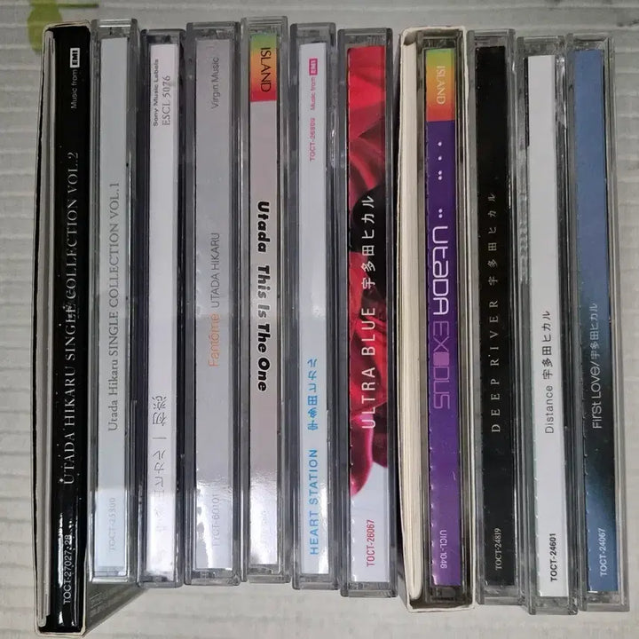 [BUNJANG] Hikaru Utada CD Album Collection (11 Disc Bundle) / 우타다 히카루 CD 앨범 모음 11장 일괄