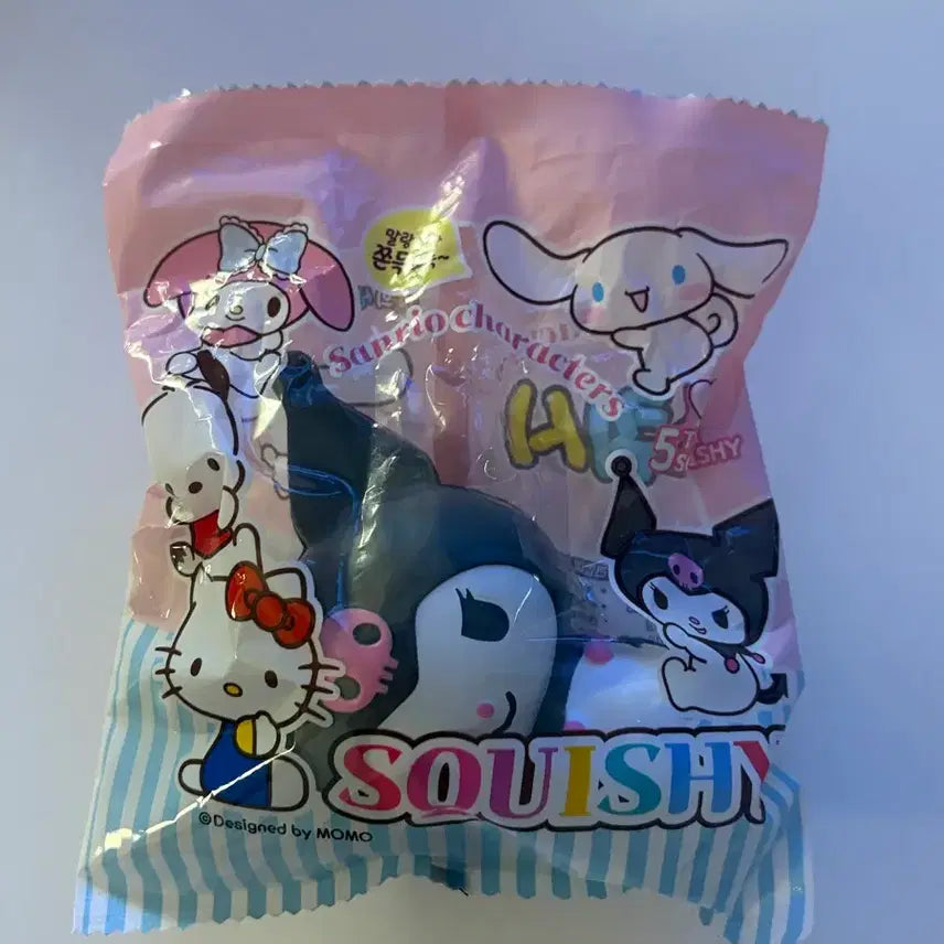 [BUNJANG] Sanrio Characters Kuromi Squishy Plush / 산리오 캐릭터즈 스퀴시 (쿠로미)