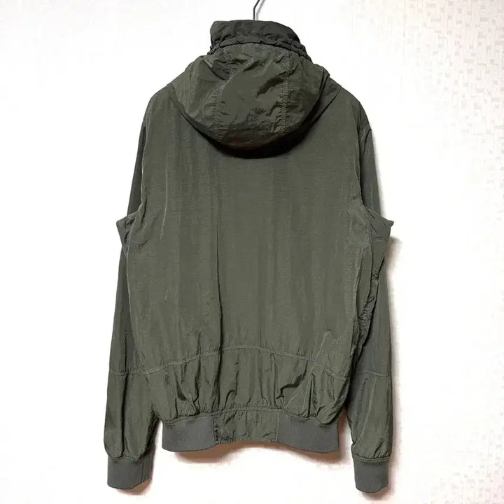 [BUNJANG] Calvin Klein Woven Zip-Up Jacket Khaki (L) / [L,100]캘빈클라인 바람막이 우븐 집업 자켓 카키