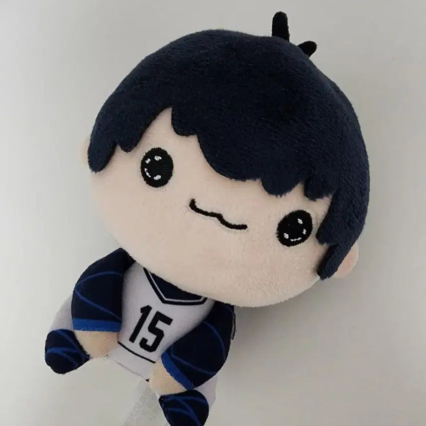 [BUNJANG] Blue Lock Yoichi Isagi Mochi Piko Plush Doll / 블루록 이사기 요이치 모찌피코 누이 인형 굿즈