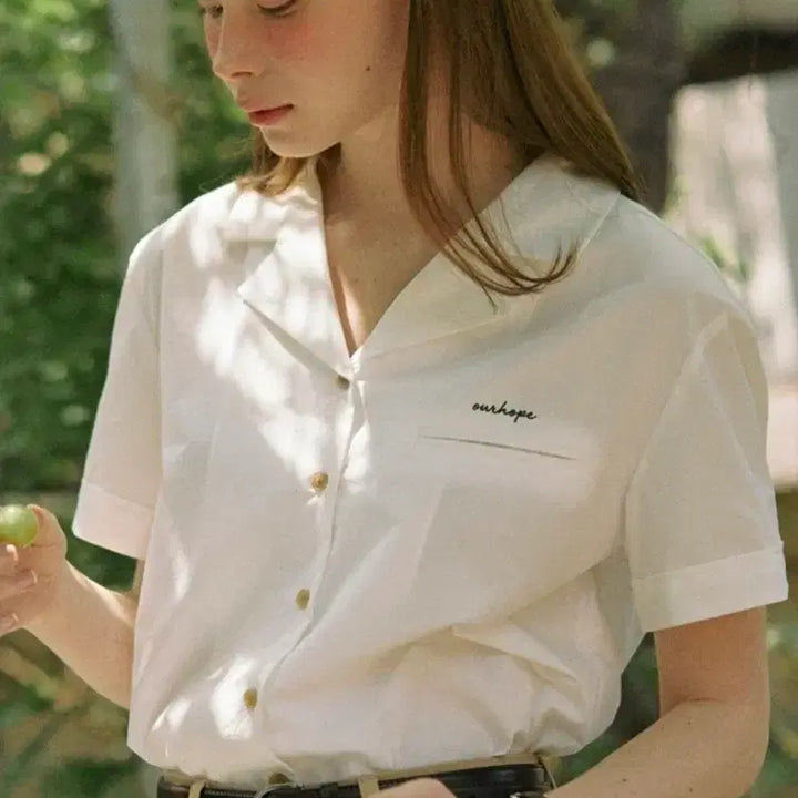 [BUNJANG] Our Hope Short Sleeve Shirt / 아워호프 반팔셔츠
