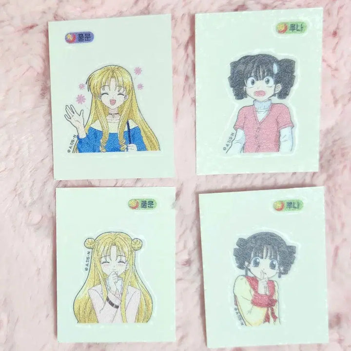 [BUNJANG] Full Moon Luna Moon Lovers Sticker Set / 달빛천사 팝업 띠부띠부씰 풀문 루나 판매