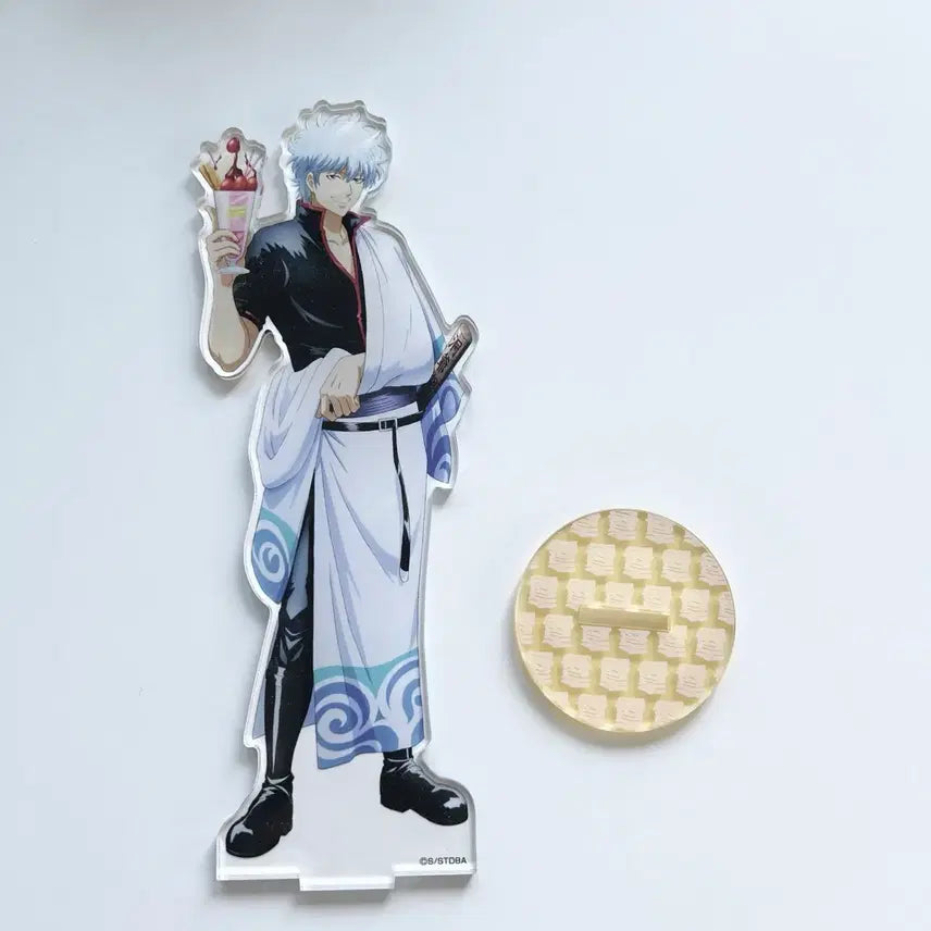 [BUNJANG] Gintama Gintoki Parfait Acrylic Stand / 은혼 긴토키 파르페 아크릴