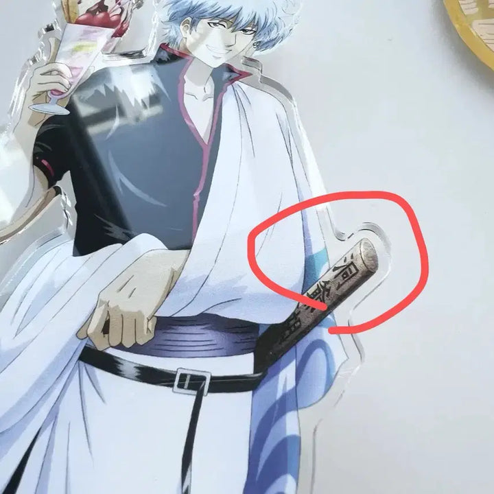 [BUNJANG] Gintama Gintoki Parfait Acrylic Stand / 은혼 긴토키 파르페 아크릴